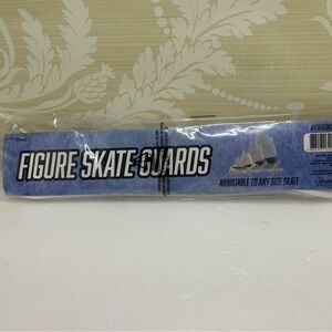 Figure Skate White Guards Adjustable To Any Size